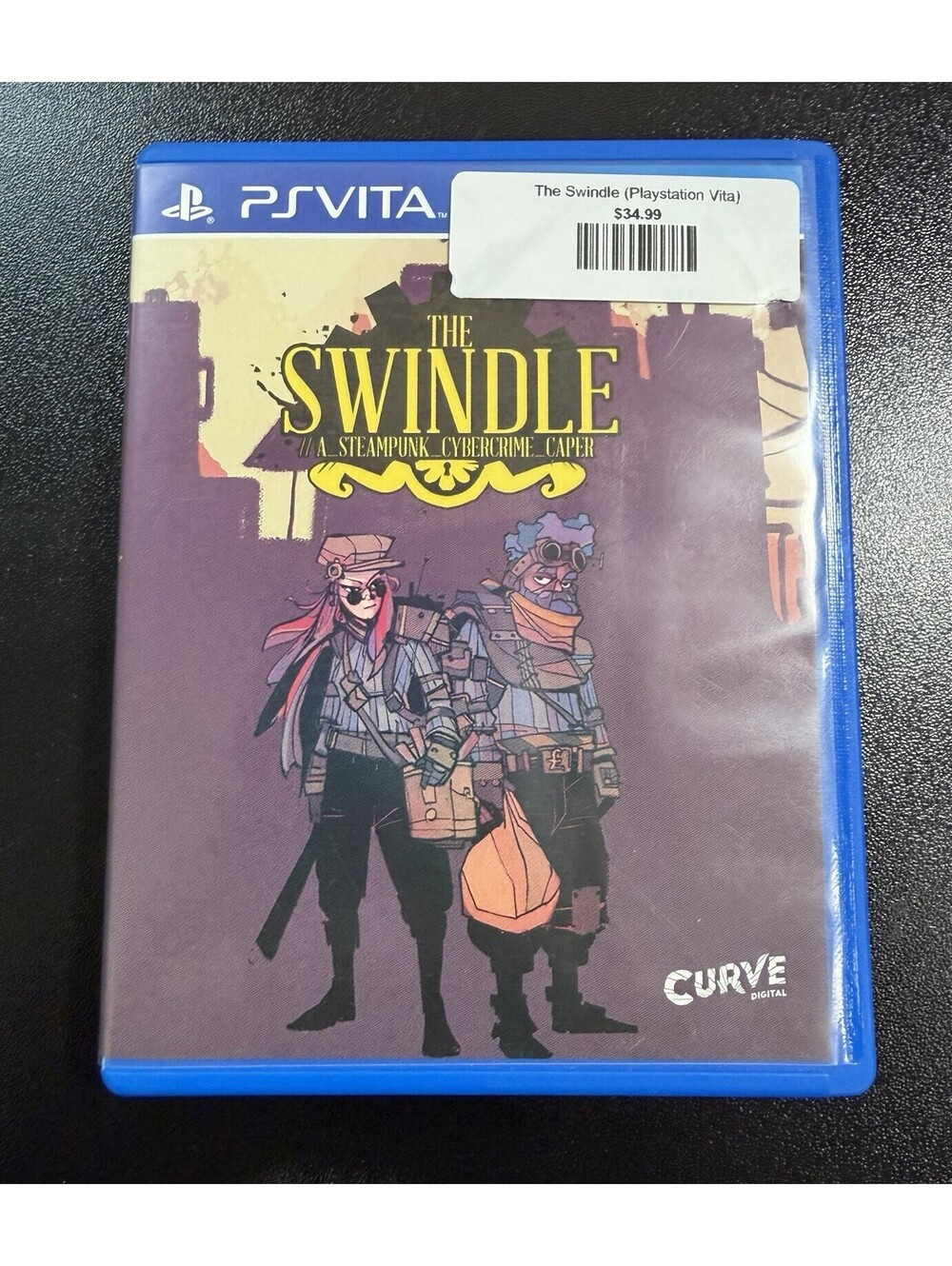 The Swindle Limited Run PS Vita Video Game Steampunk Cybercrime